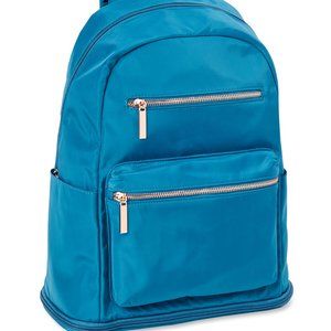 No Boundaries Blue Nylon Dome Backpack, Corsair